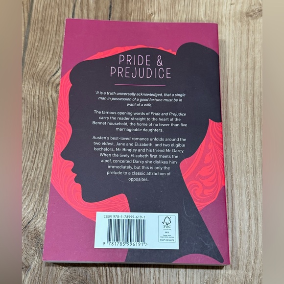 Jane Austen Pride & Prejudice book - Picture 2 of 2